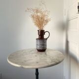 Table bistrot marbre