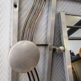 Hanger door-Hat wall aluminium with mirror 40 years