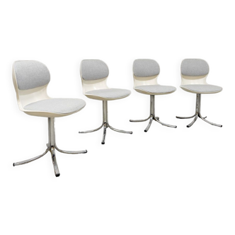 Vintage space age dining office chairs