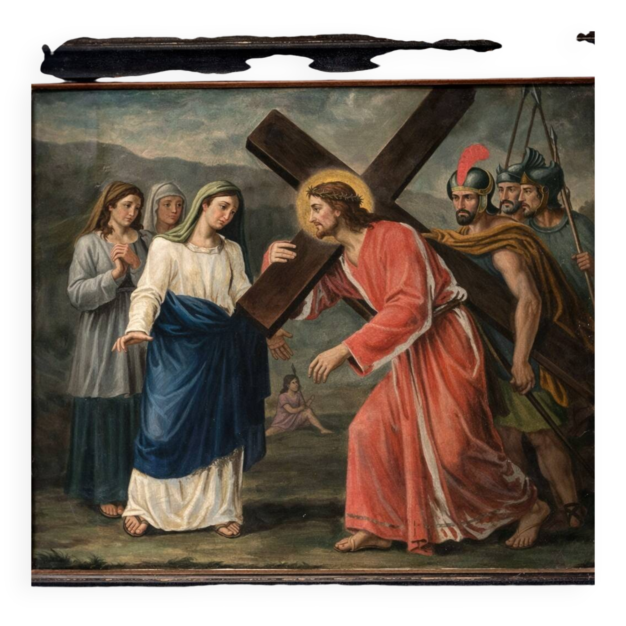Stations of the Cross – Oil on canvas – Late 18th / Early 19th century