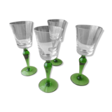 Set of 4 glasses on foot 75 ml for shot