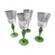 Set de 4 verres à pied 75 ml pour shot
