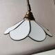 Vintage table lamp/desklamp, seventies in Tiffany style