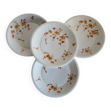 4 Haviland France Limoges Porcelain Dinner Plates