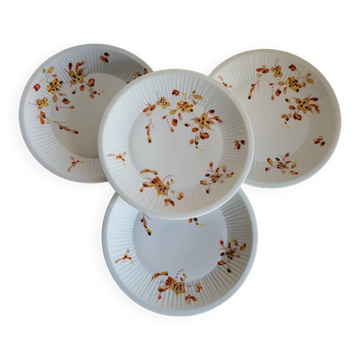 4 Haviland France Limoges Porcelain Dinner Plates