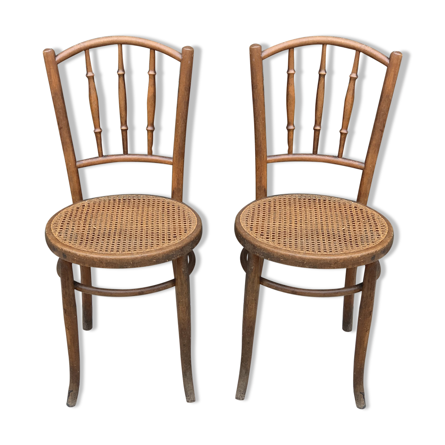 Pair of bistro chairs 1950