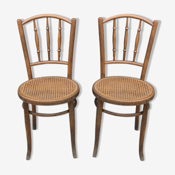 Pair of bistro chairs 1950