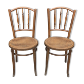 Pair of bistro chairs 1950