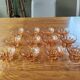 Lot de 12 coupelles art déco en verre