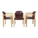 Lot de 6 chaises design vintage Dolmas Kembo JB Meijer années 1980