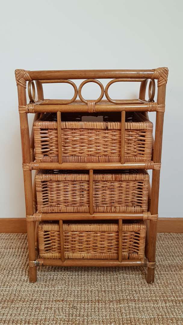 Dresser in rattan