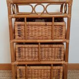 Dresser in rattan