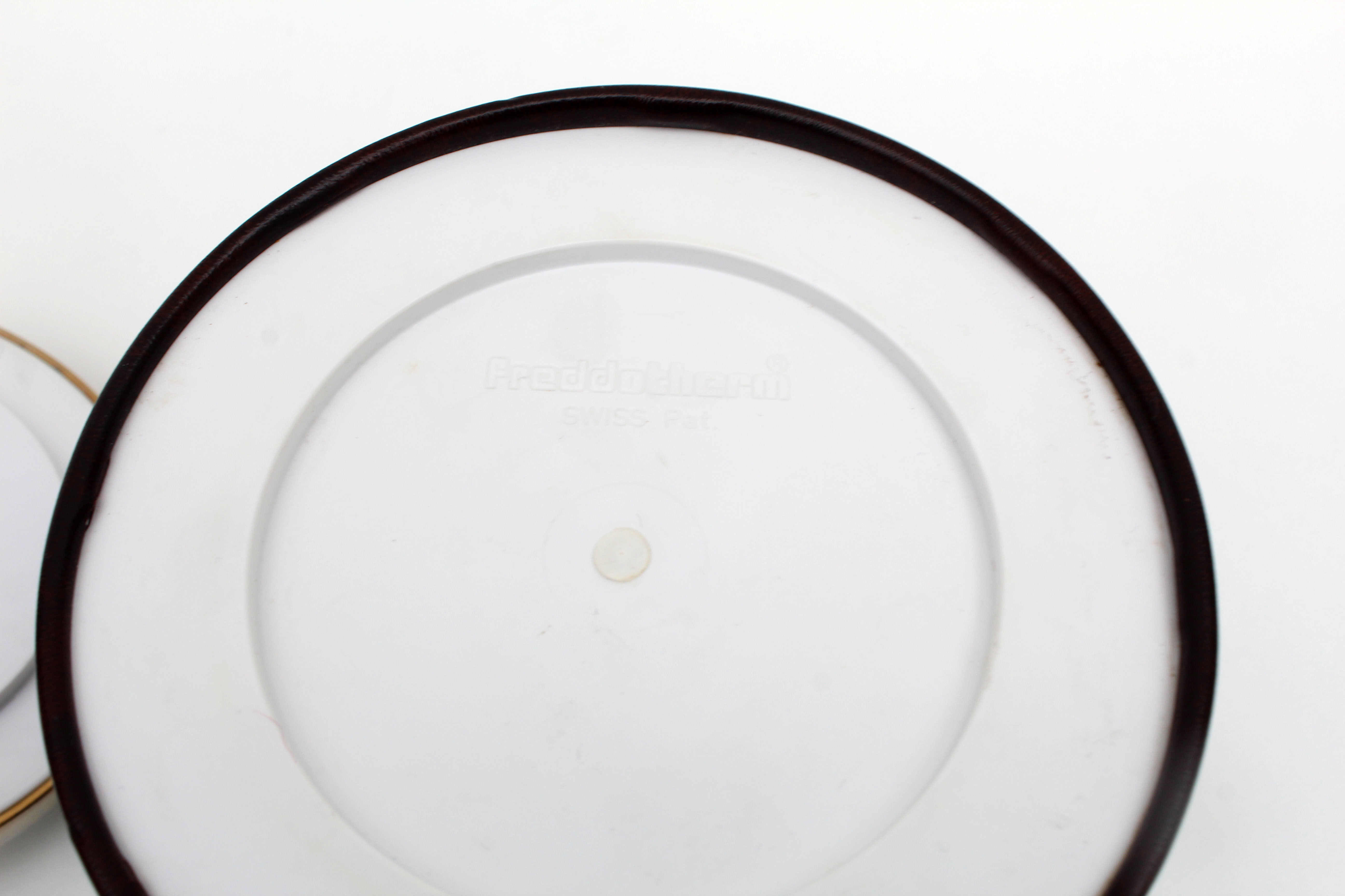 Vintage ice cube bucket, Freddotherm ice bucket, swiss made