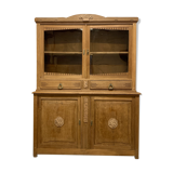 Art deco 1930 oak croass