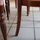 Set of 5 19th century cacahogany chairs