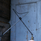 OC White lamp with wall attachment