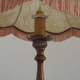 Antique 18th Century Church Altar Candlestick Converted to Table Lamp