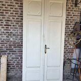 Pair of antique partition doors