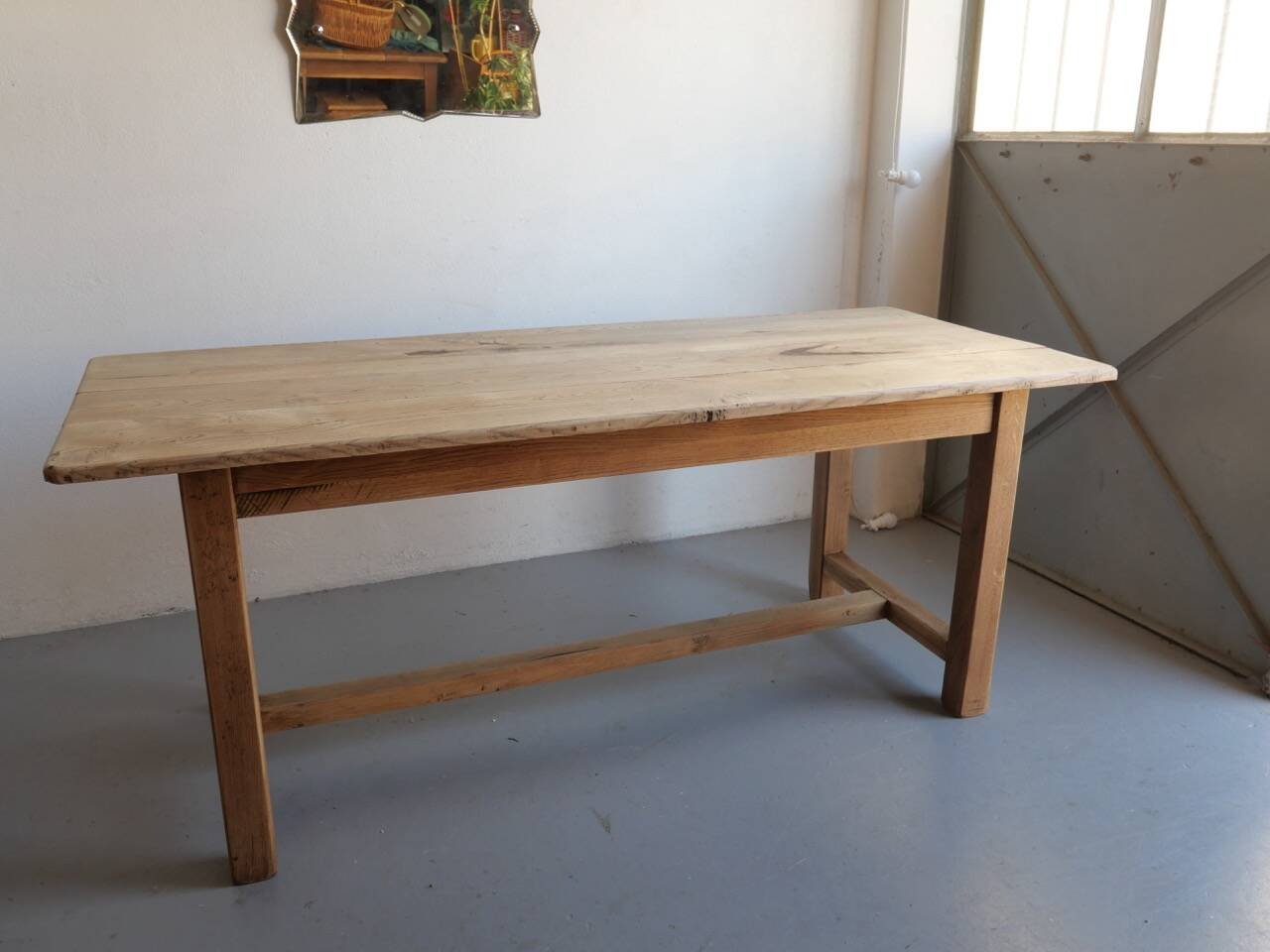 Renovated farmhouse table