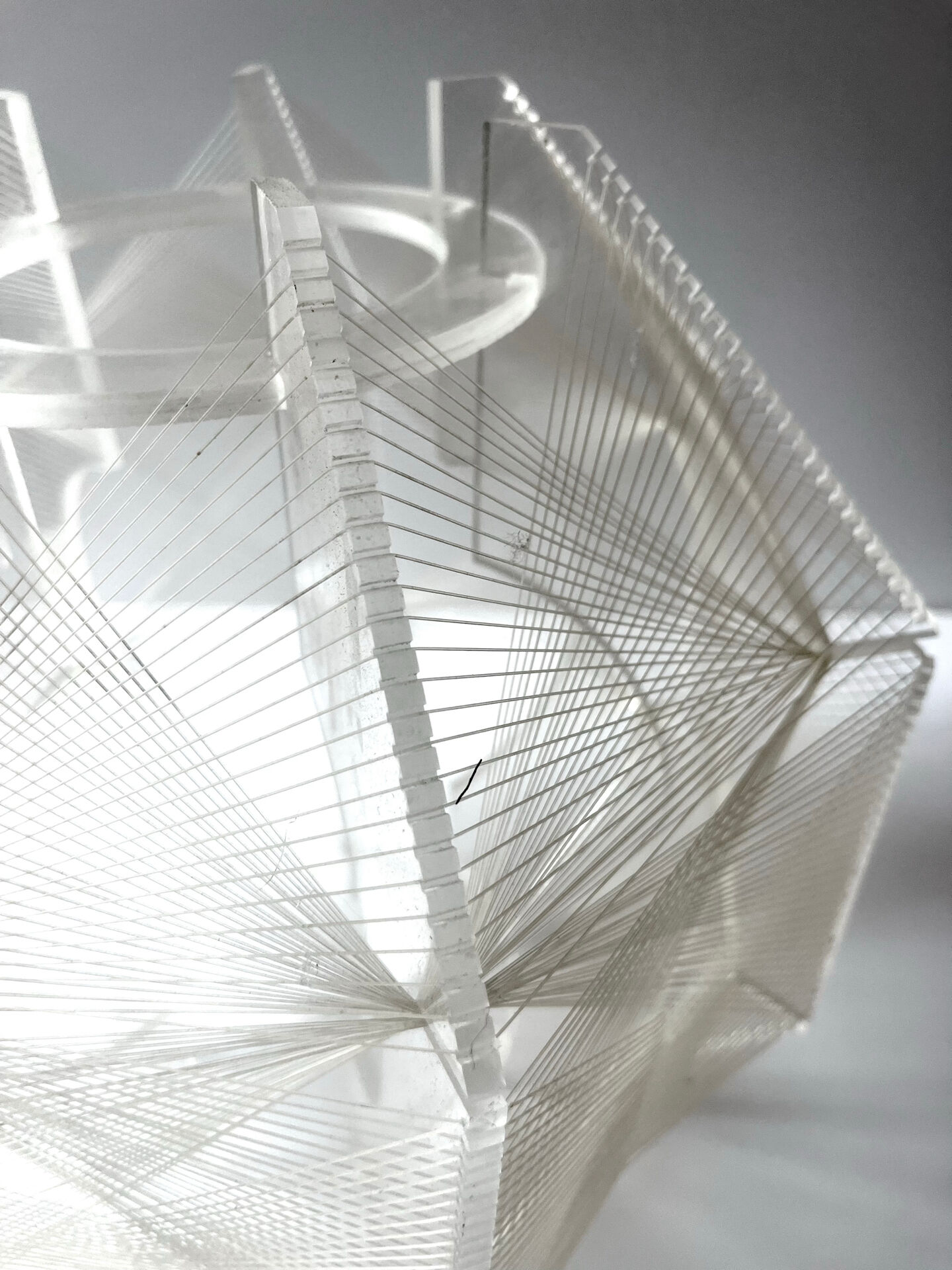 Paul Secon 1970’s Perspex Lightshade
