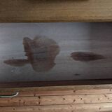 Vintage chest of drawers with spindle legs