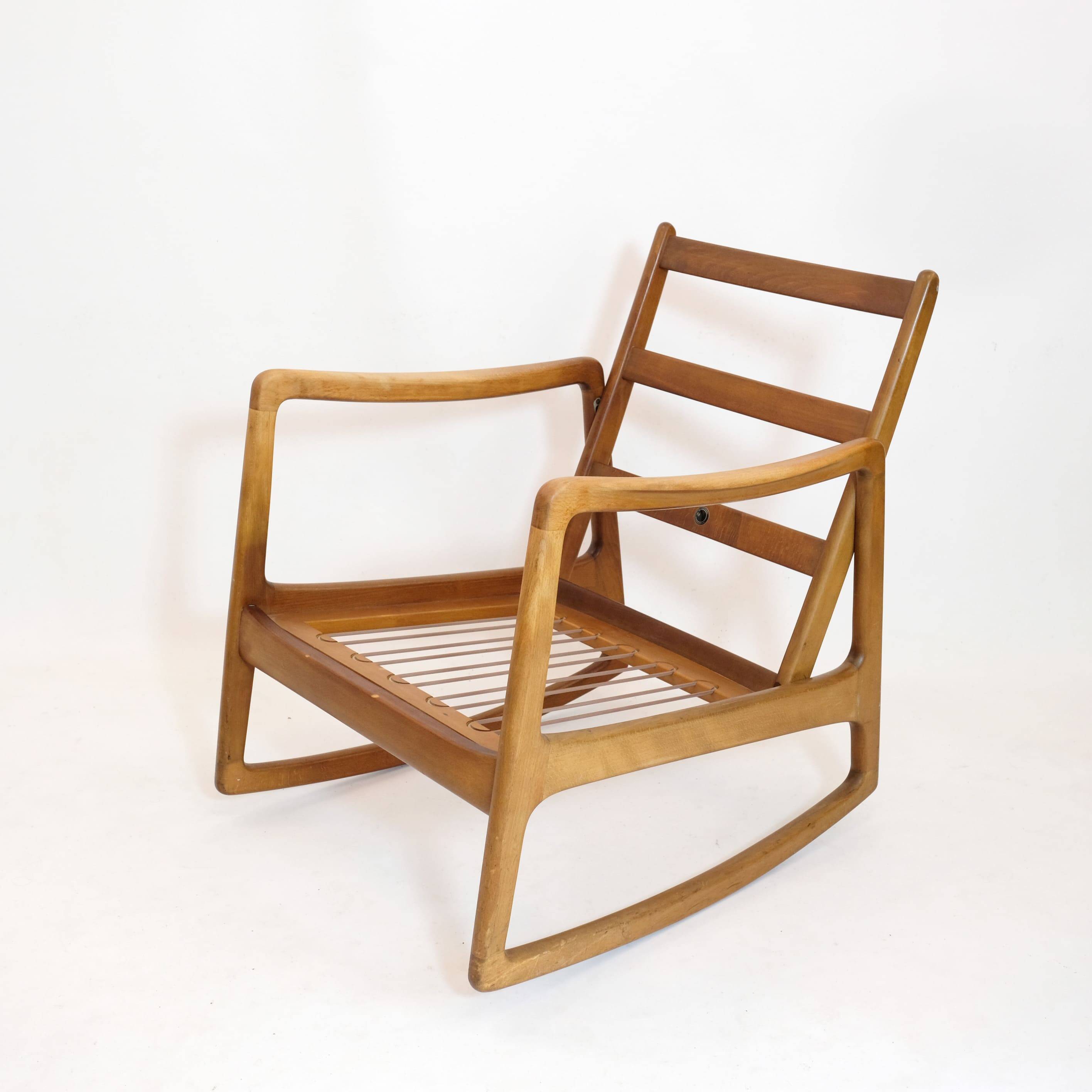 Ole Wanscher, FD110 rocking chair from the 1950s.
