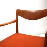 Suite de 2 chaises en teck Gustav Bahus Bambi par Rolf Rastad & Adolf Relling, 196