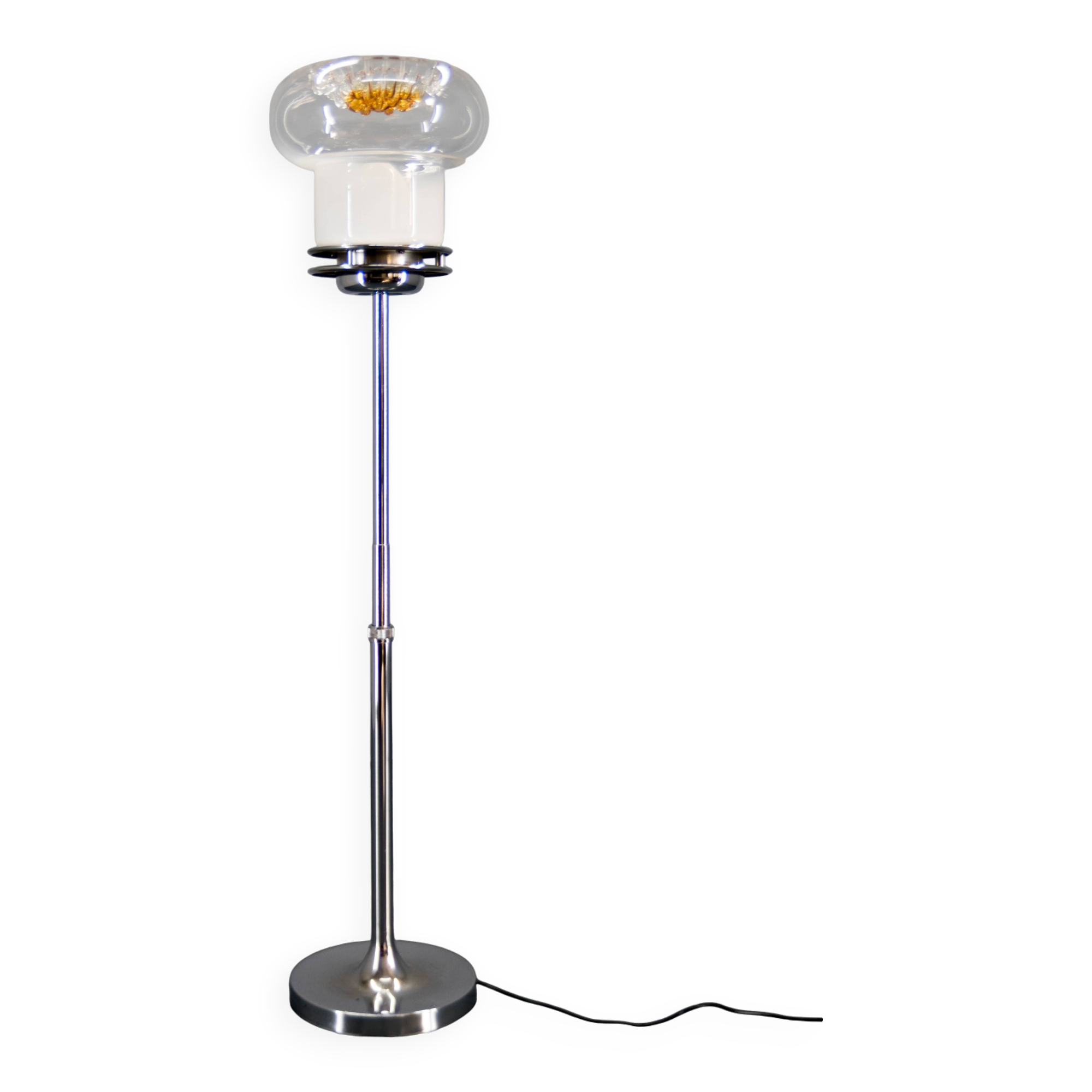 Murano Glass Floor Lamp, Italy, 1980s