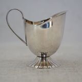 Pair of silverware saucepans