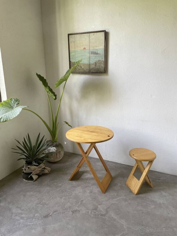 Ensemble de repas table et tabouret Adrian Reed