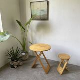 Adrian Reed Table and Stool Dining Set