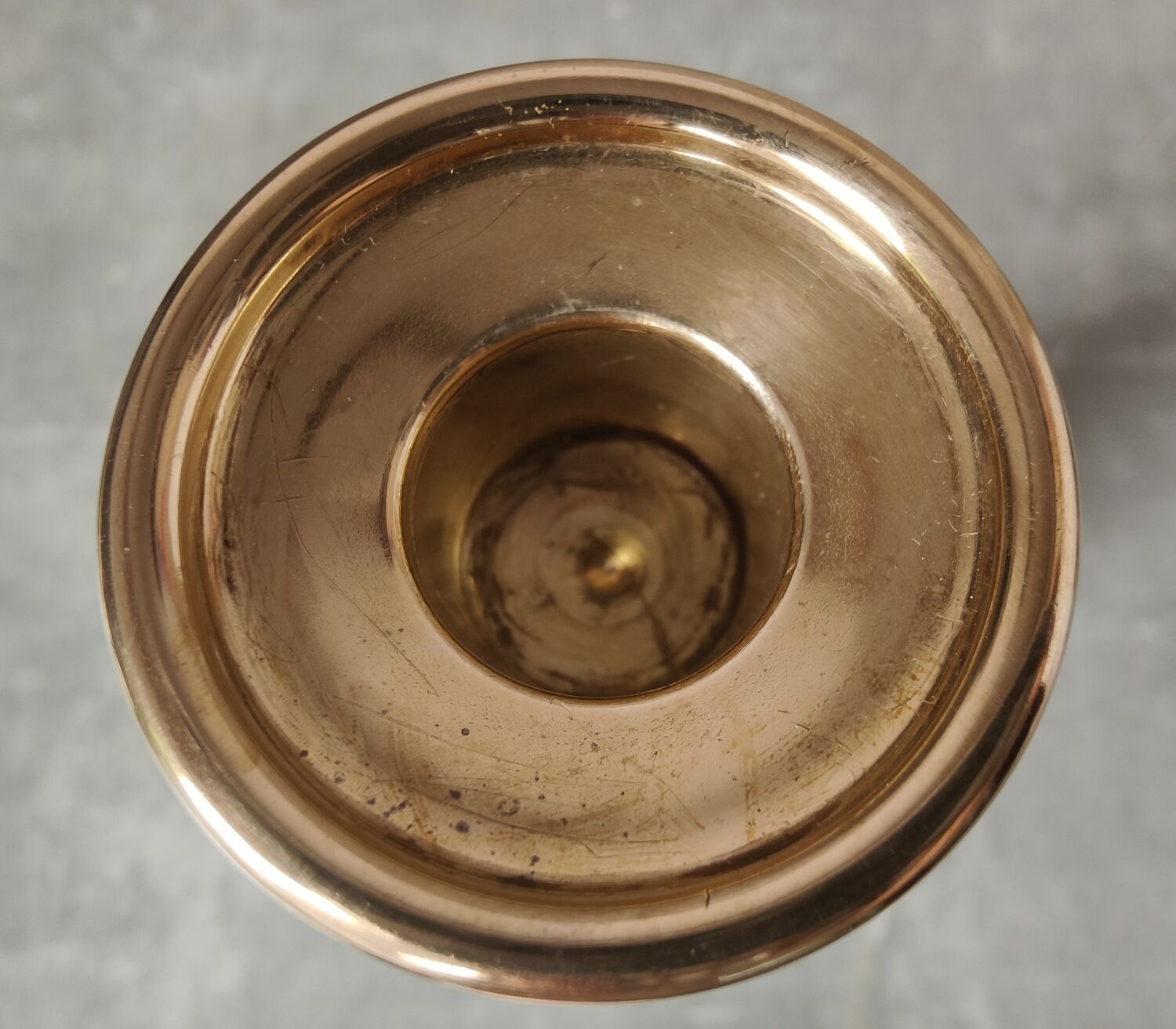 Brass candle holder