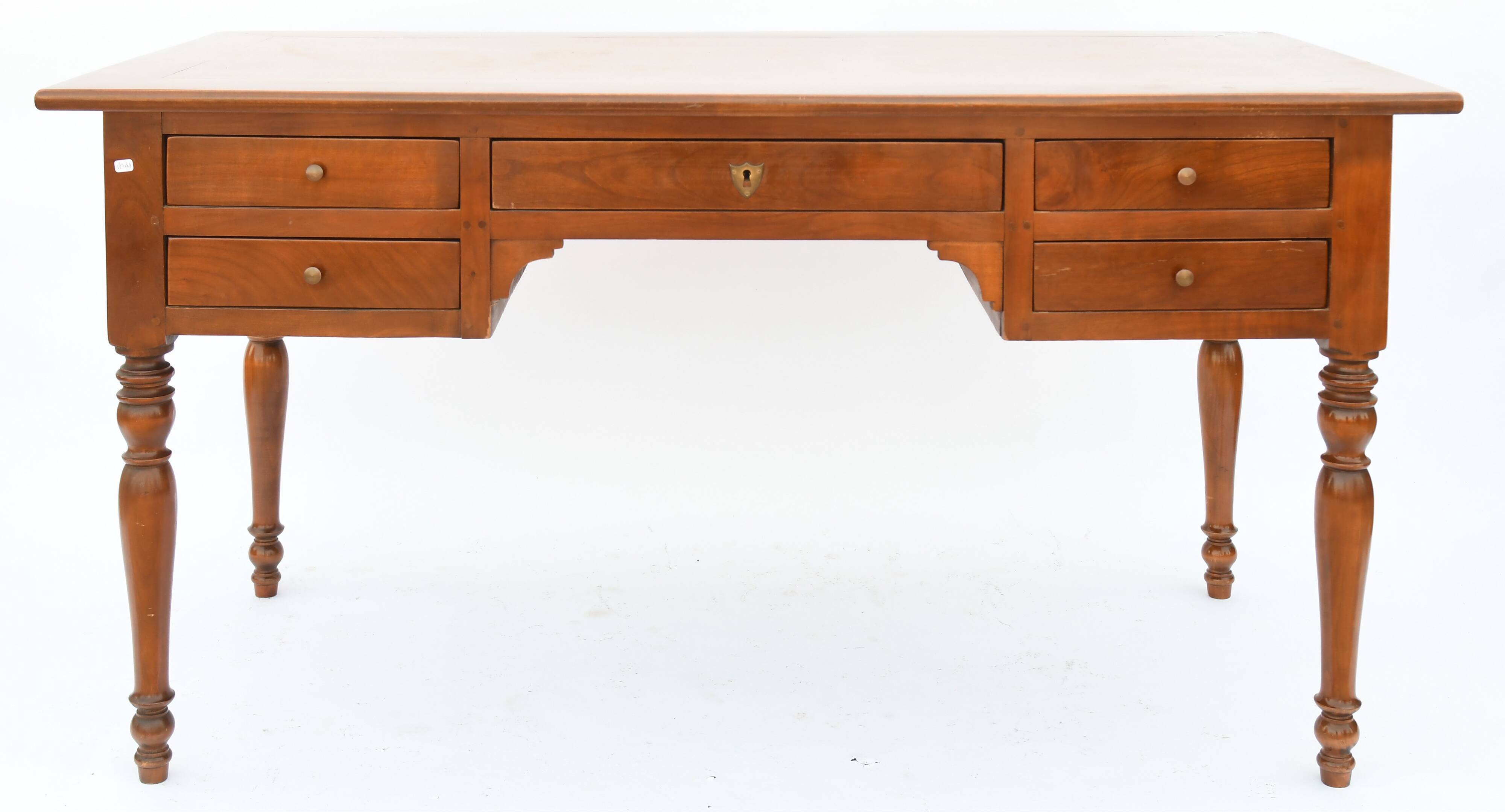 Cherry flat desk
