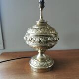 Antique brass lamp base