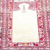 Tapis Tabriz Djafer en soie signé Iran XIX ème siècle