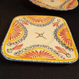 5 Henriot Quimper saucers or plates