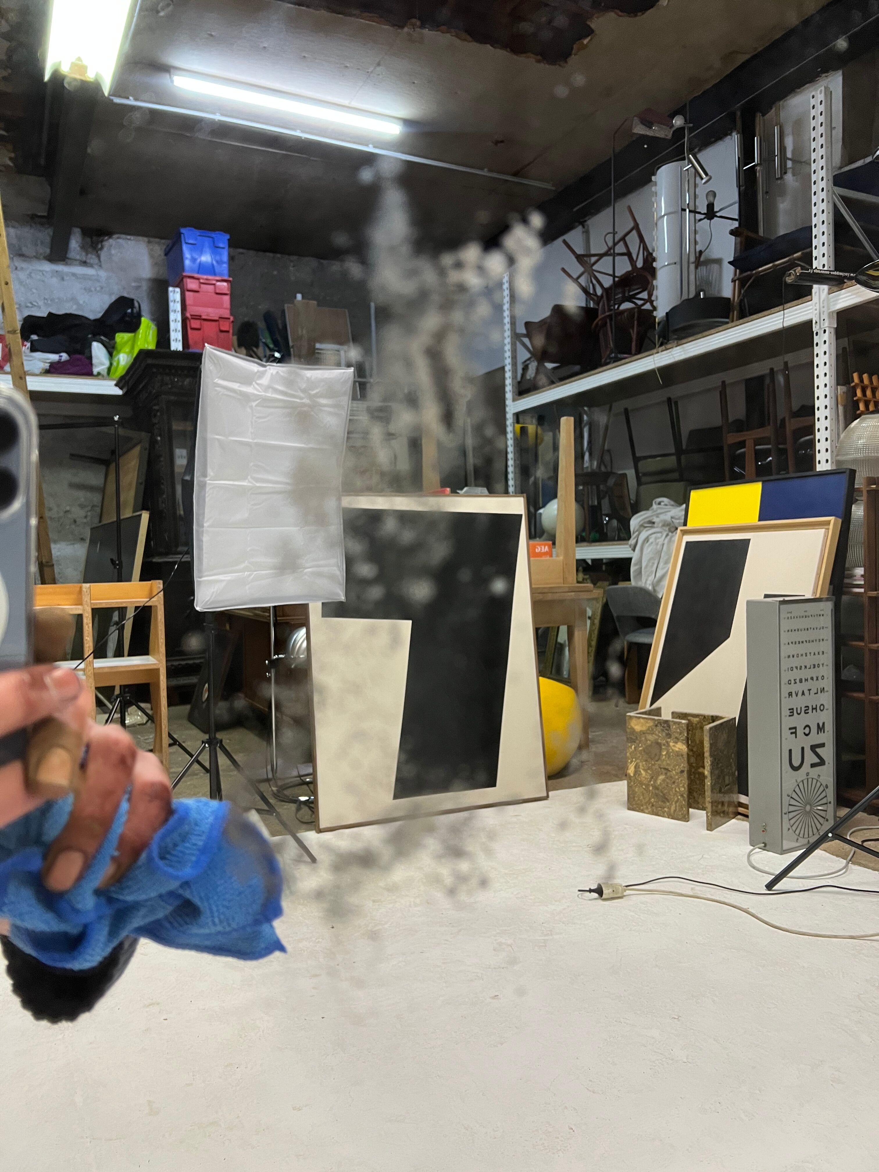 Louis Philippe mirror 108 X 66 cm, XIXth