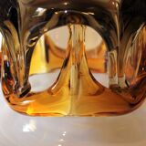 Hanging lamp glass from murano