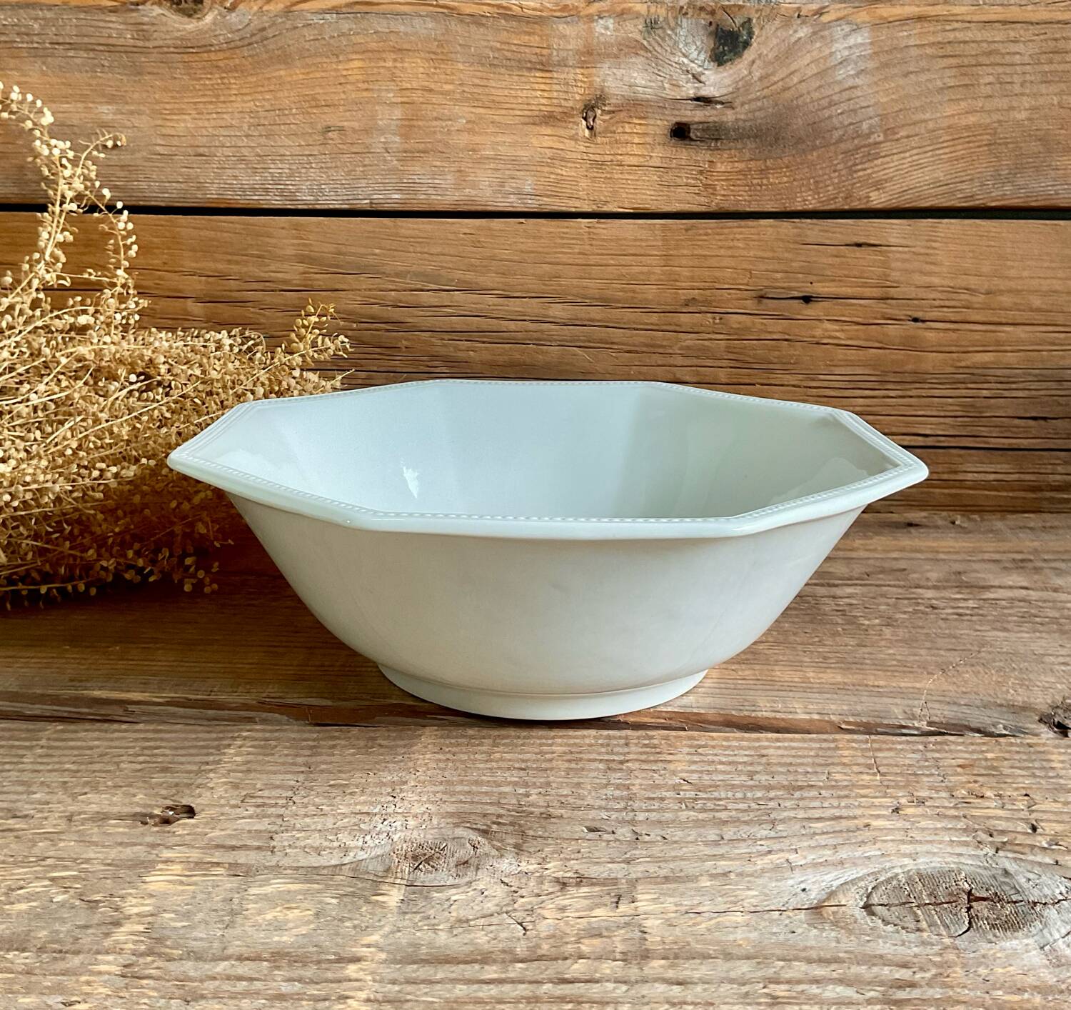 Johnson Brothers England Ironstone Octagonal Deep Dish