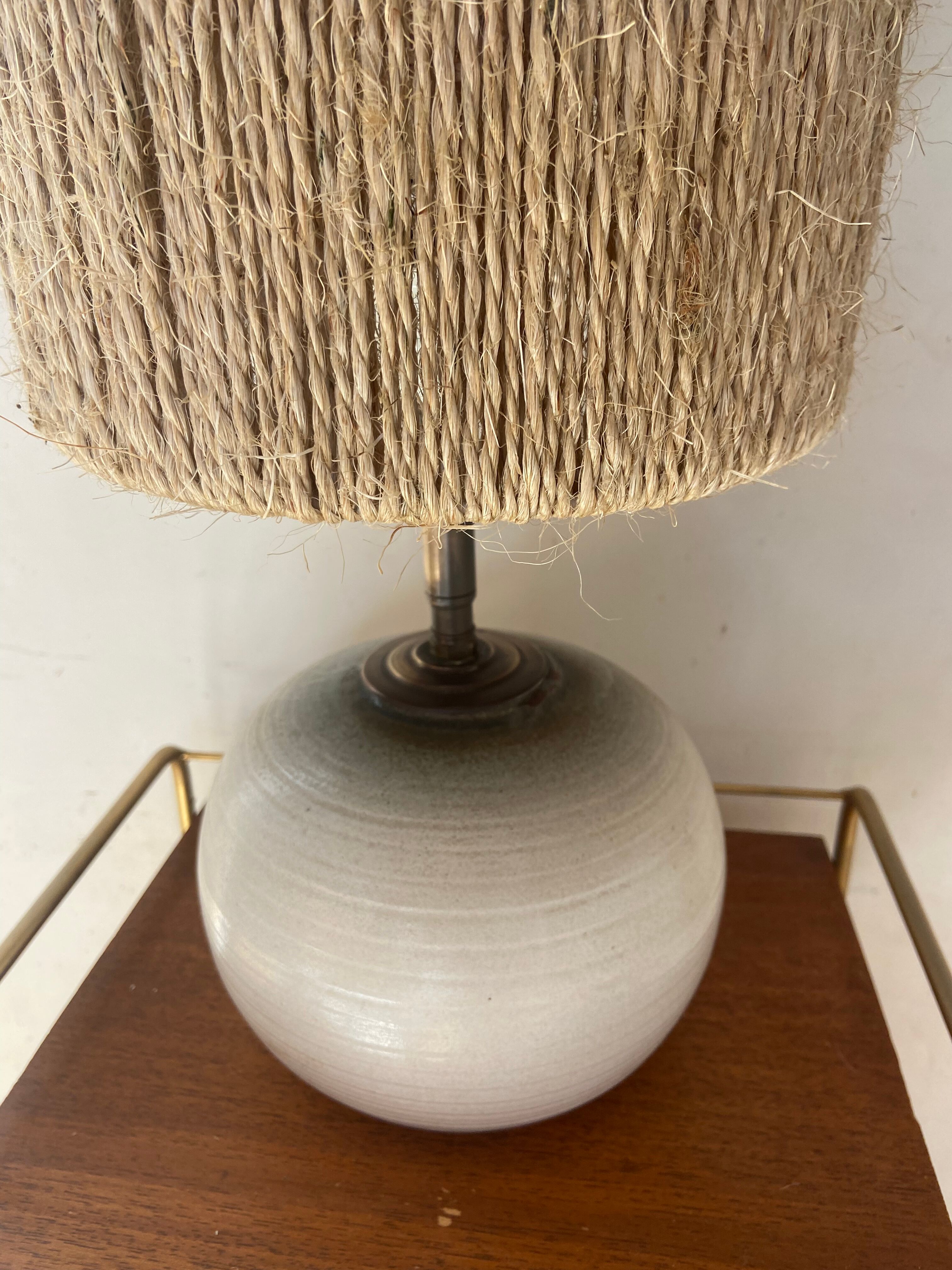Vintage ceramic lamp