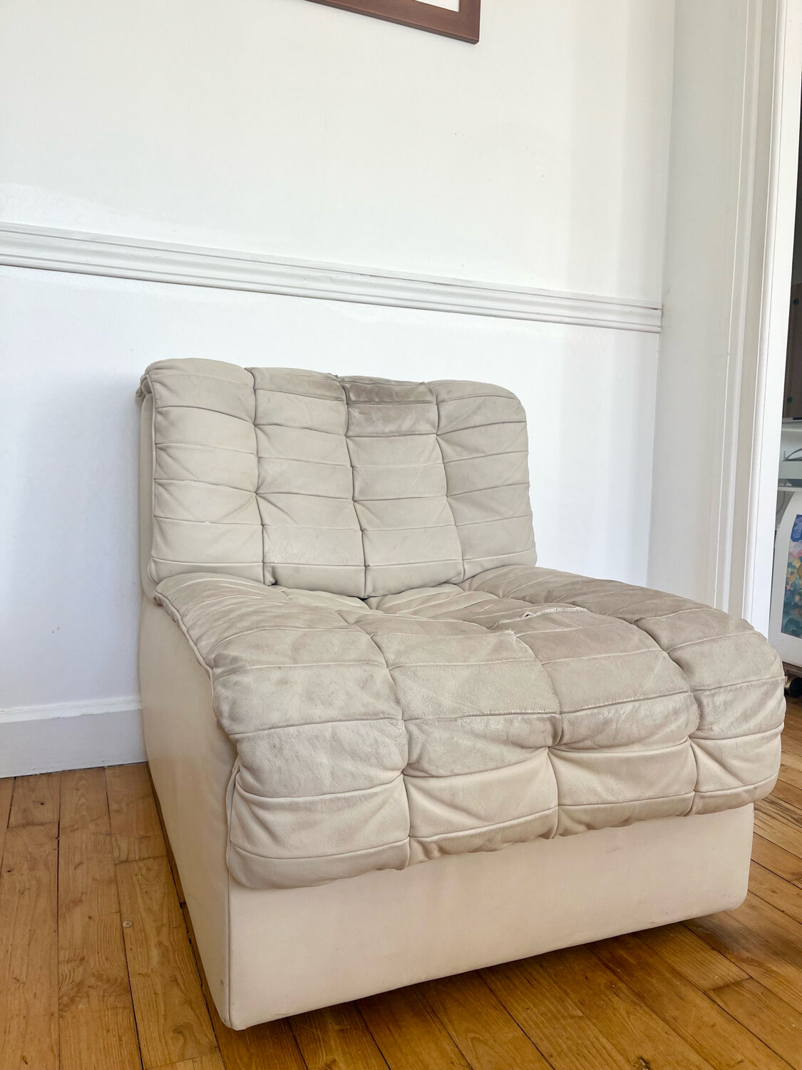 Pair of DS11 armchairs, De Sède edition, 1970.