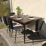 Extendable vintage dining table
