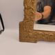Antique Gilded Wood Mirror | Rococo Frame | Vintage Wall Decor
