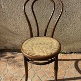 Four Bistro Chairs stamped Jacob & Josef Kohn Wien
