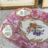 Plat ancien en porcelaine de Copenhague