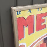 Medrano circus poster on wood support
