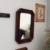 Octagonal mirror 73x48cm