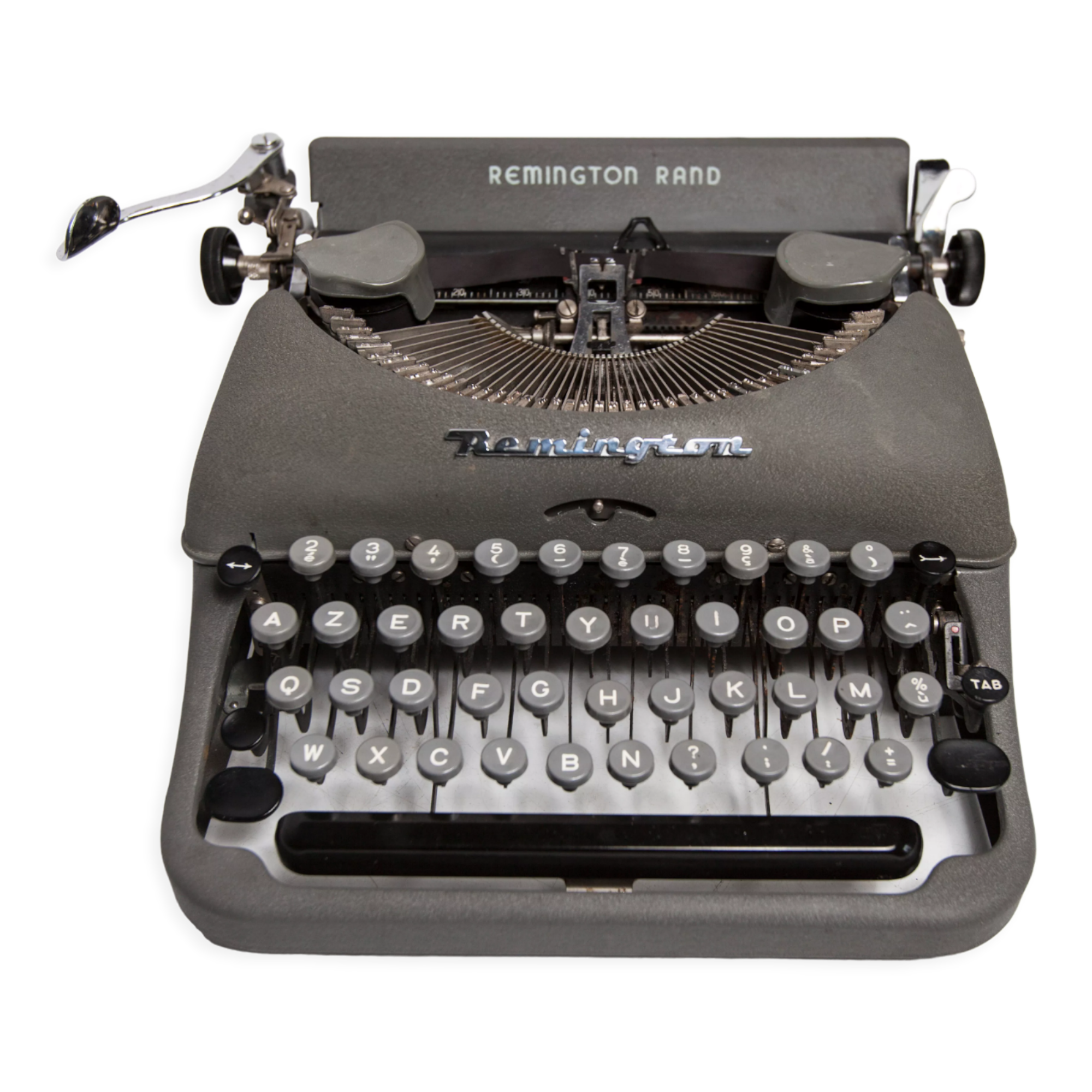 Typewriter Remington rand 1947 deluxe model 5 revised and new ribbon