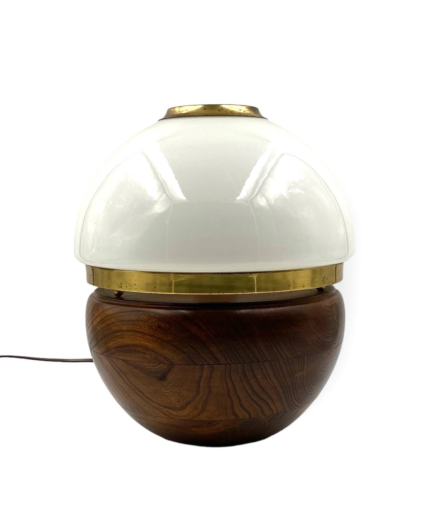 Luigi Caccia Dominioni, rare table lamp, Azucena Italy, 1970s