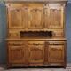 Important two-body buffet in Louis XV style made of solid ash.